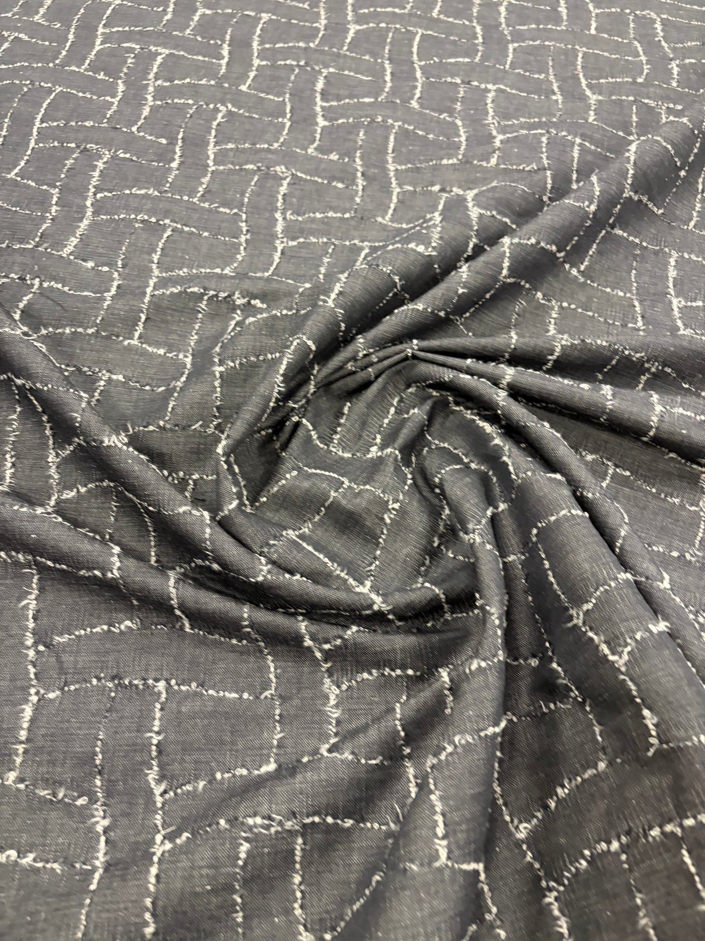 DENIM DISTRICT 014 denim jacquard