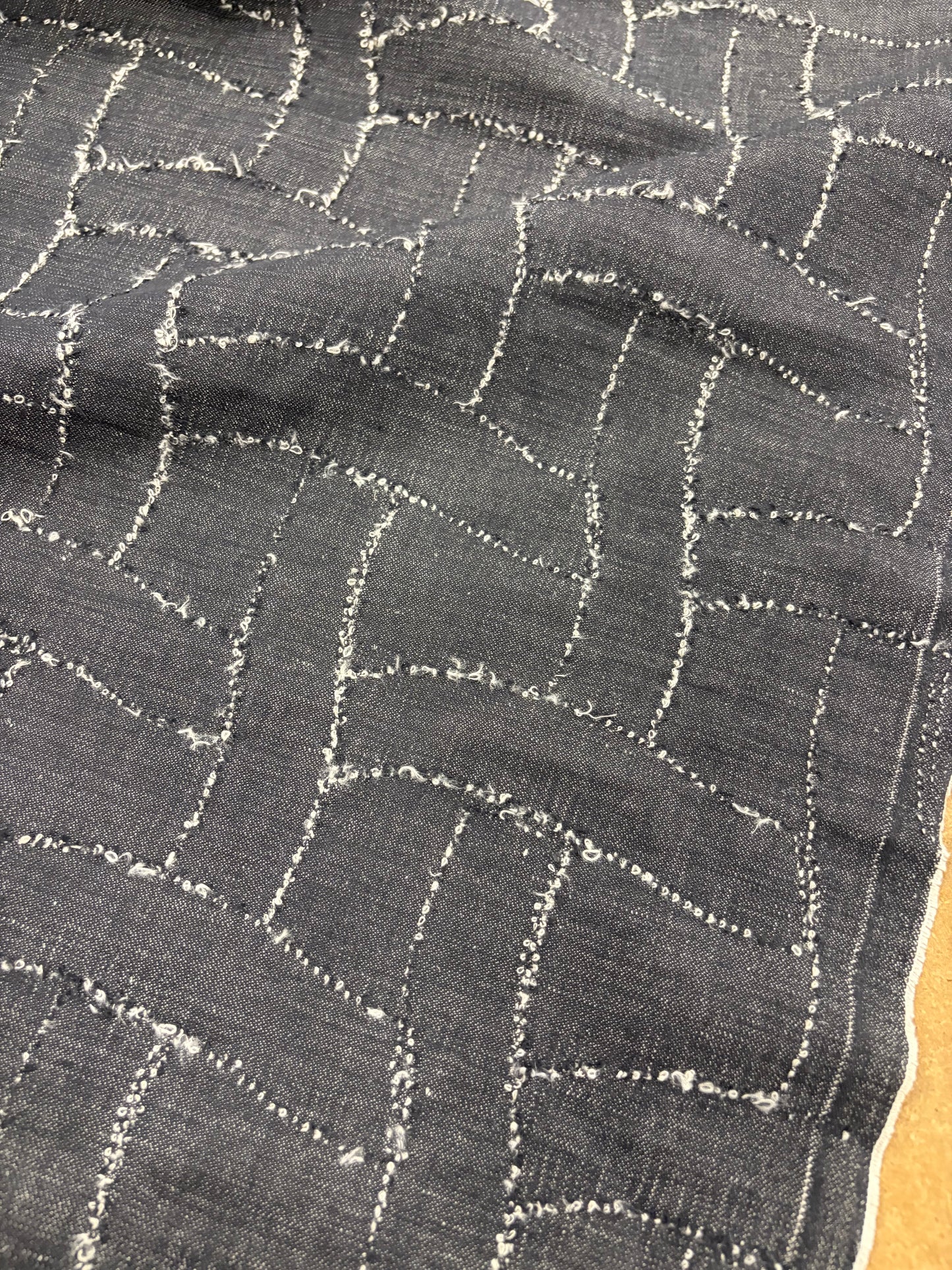 DENIM DISTRICT 014 denim jacquard