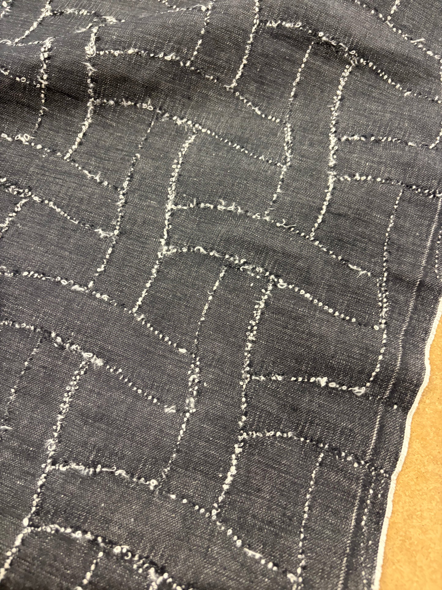 DENIM DISTRICT 014 denim jacquard