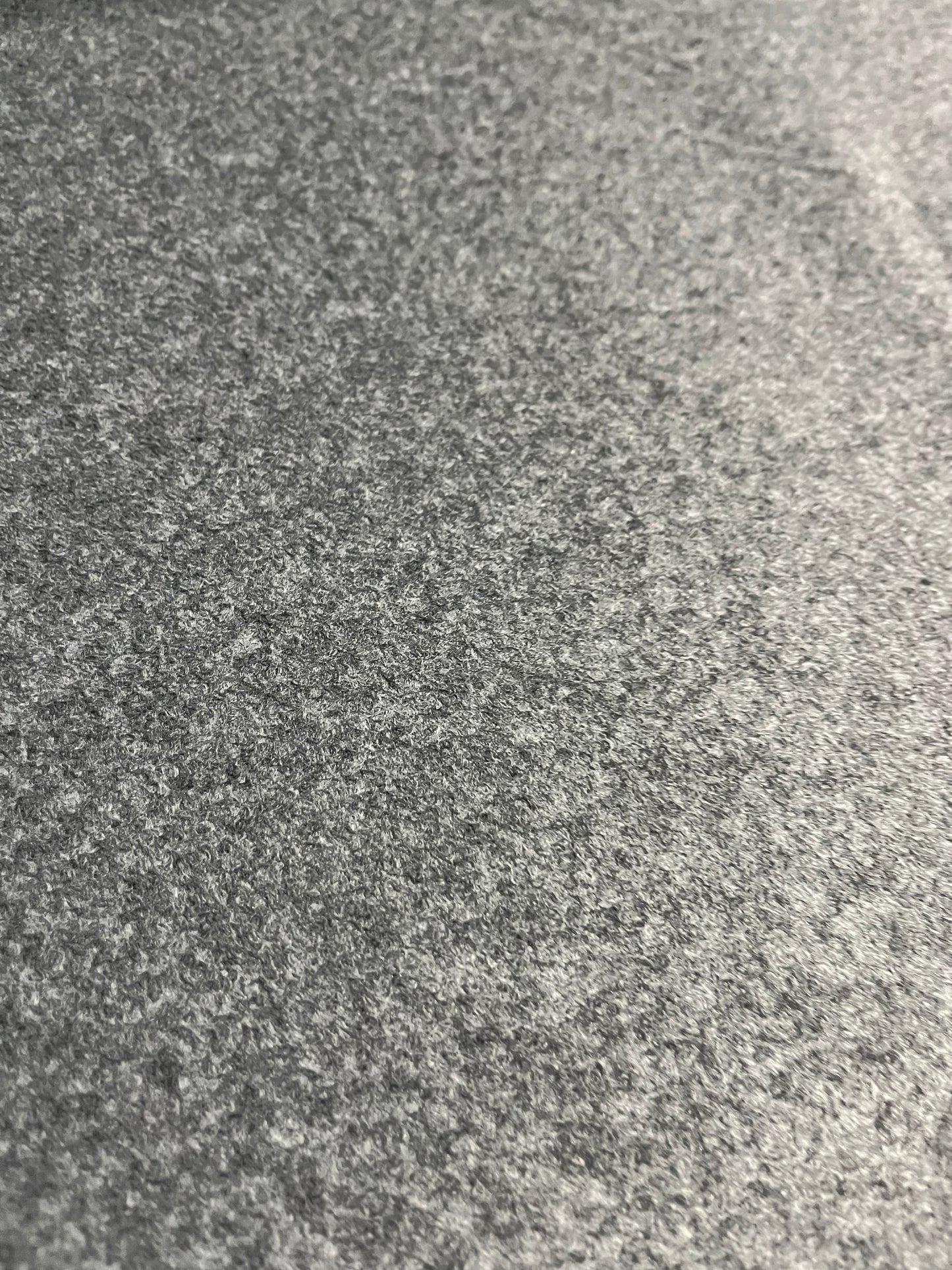 Flip side 160 wool contrecollé double face mid grey