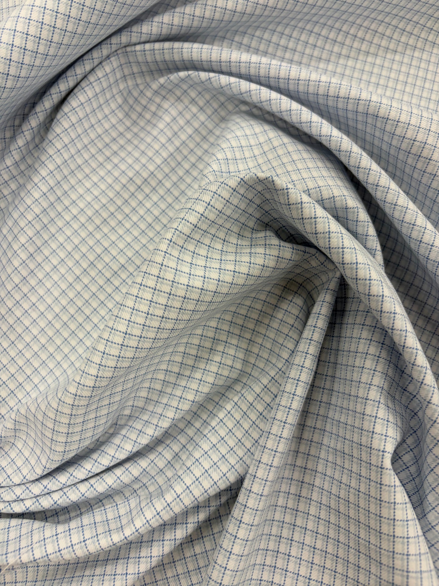 DENIM DISTRICT 017 checkered midweight stretch cotton