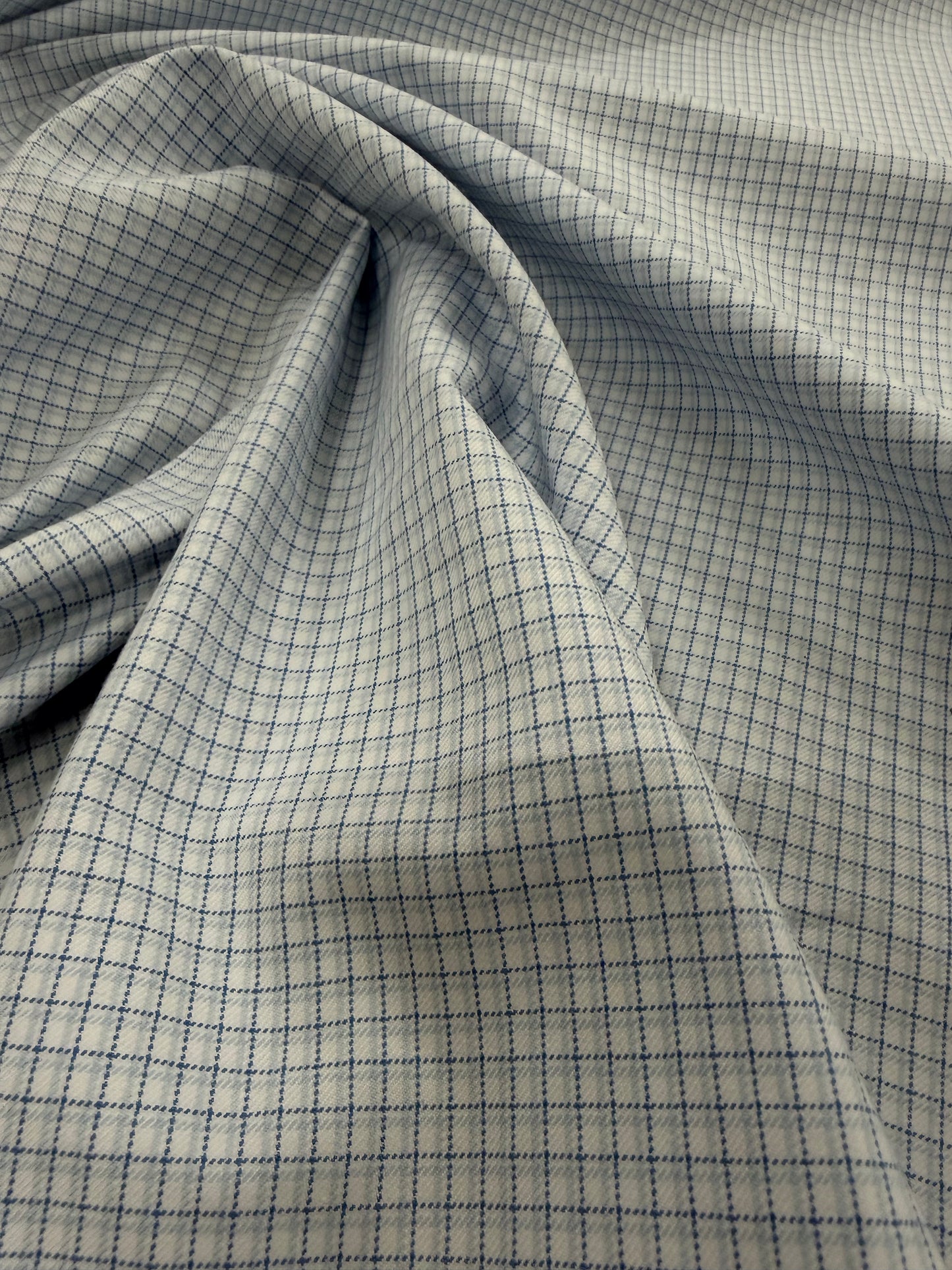 DENIM DISTRICT 017 checkered midweight stretch cotton
