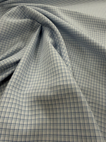 DENIM DISTRICT 017 checkered midweight stretch cotton