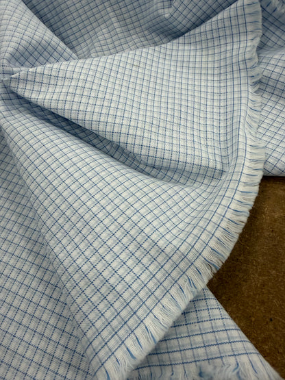 DENIM DISTRICT 017 checkered midweight stretch cotton