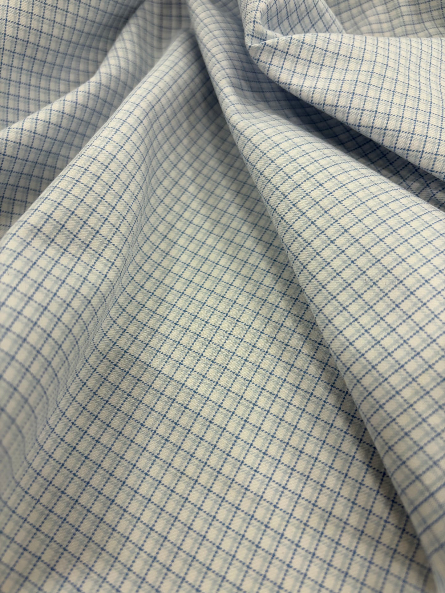 DENIM DISTRICT 017 checkered midweight stretch cotton