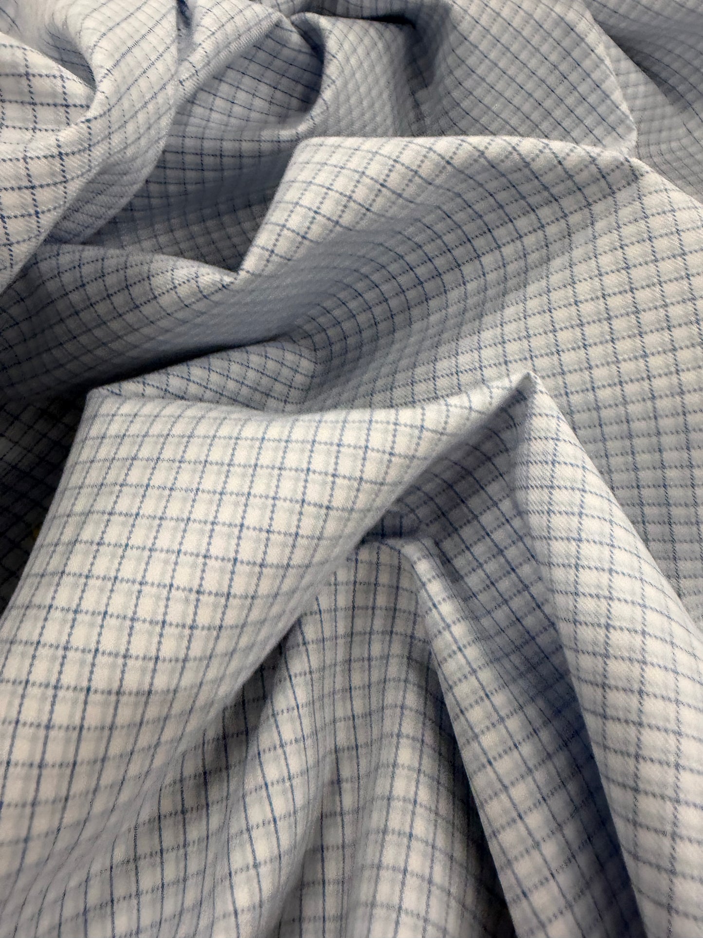 DENIM DISTRICT 017 checkered midweight stretch cotton