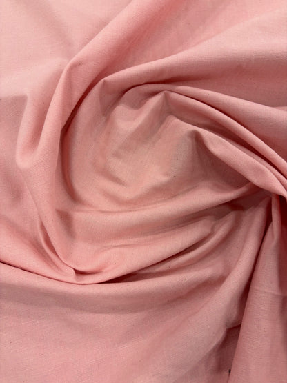 DENIM DISTRICT 019 pink cotton oxford shirting fabric