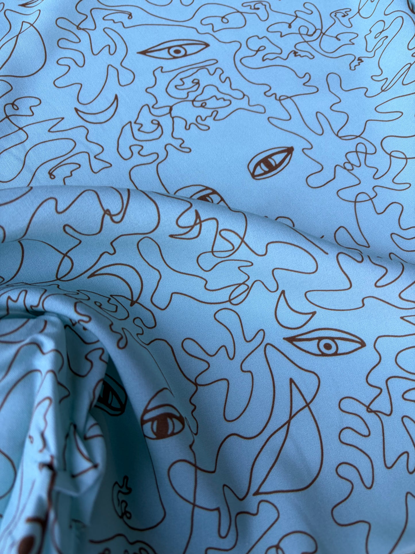 COMO 013 viscose twill soft green faces