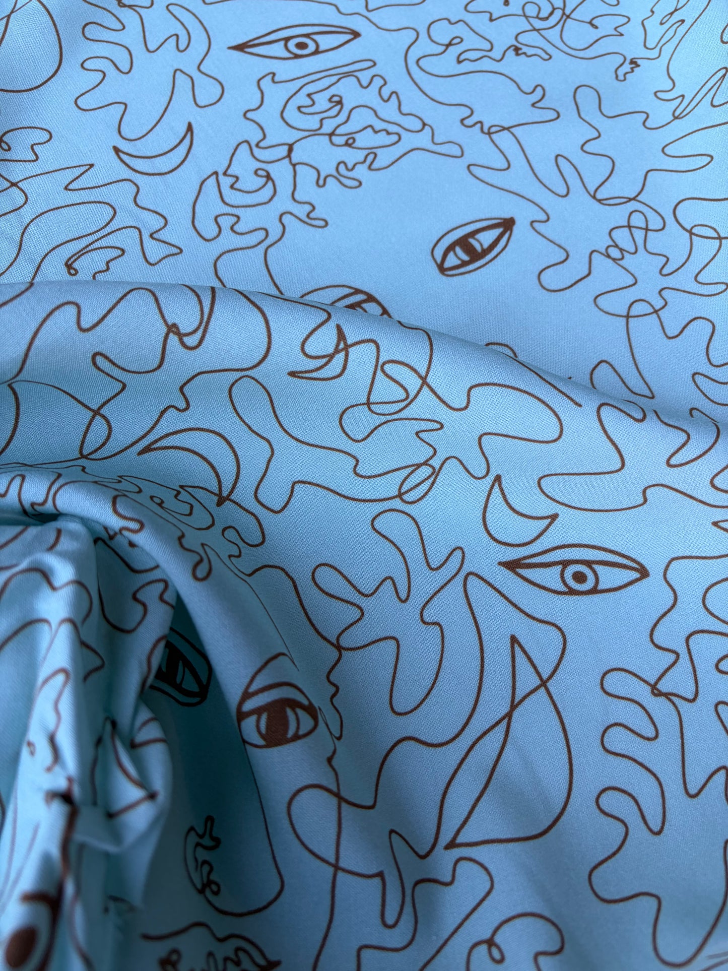 COMO 013 viscose twill soft green faces