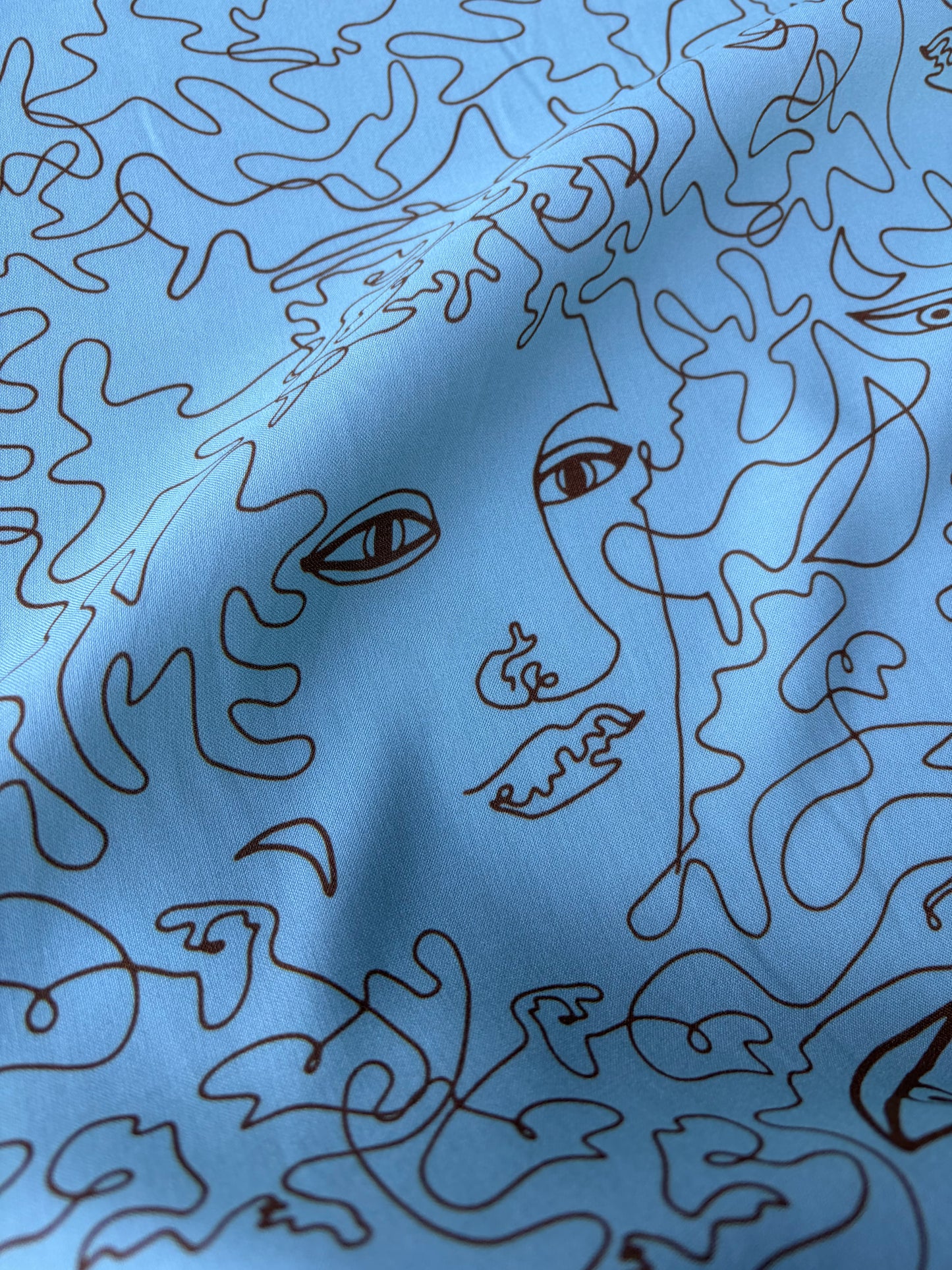 COMO 013 viscose twill soft green faces