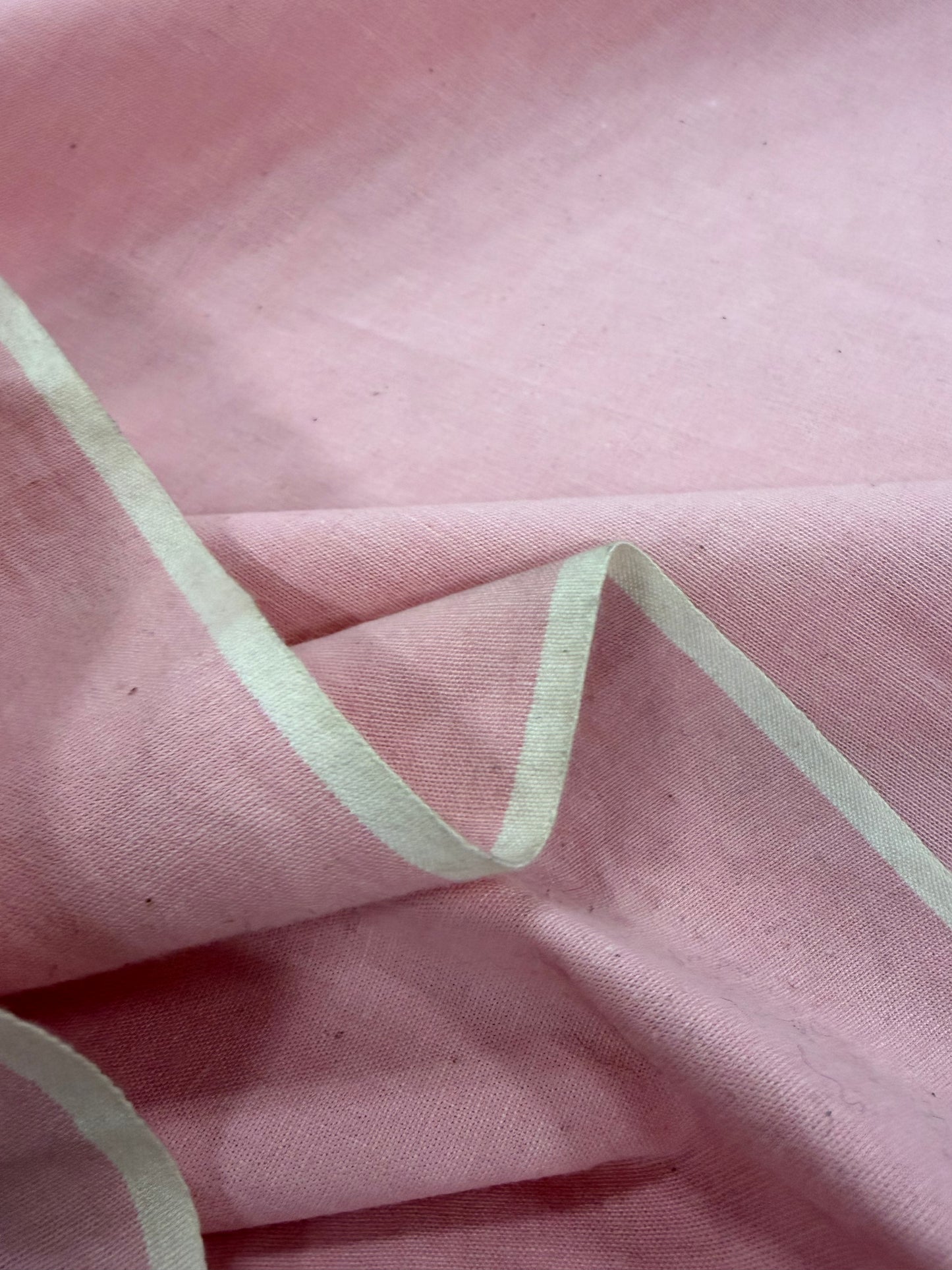 DENIM DISTRICT 019 pink cotton oxford shirting fabric