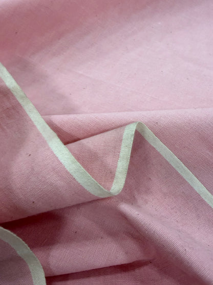 DENIM DISTRICT 019 pink cotton oxford shirting fabric