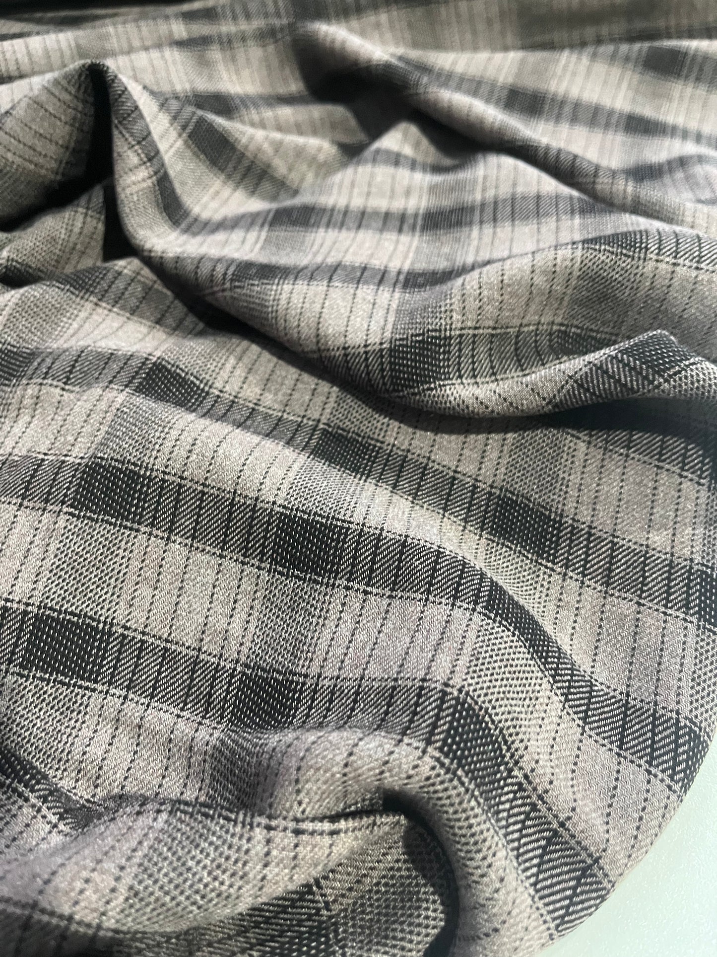LC BASILE 034 viscose/wool check