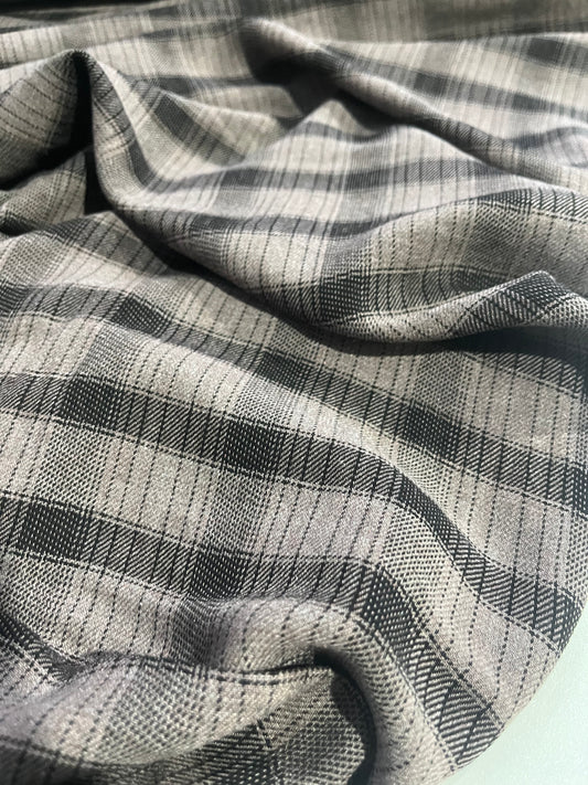 LC BASILE 034 viscose/wool check