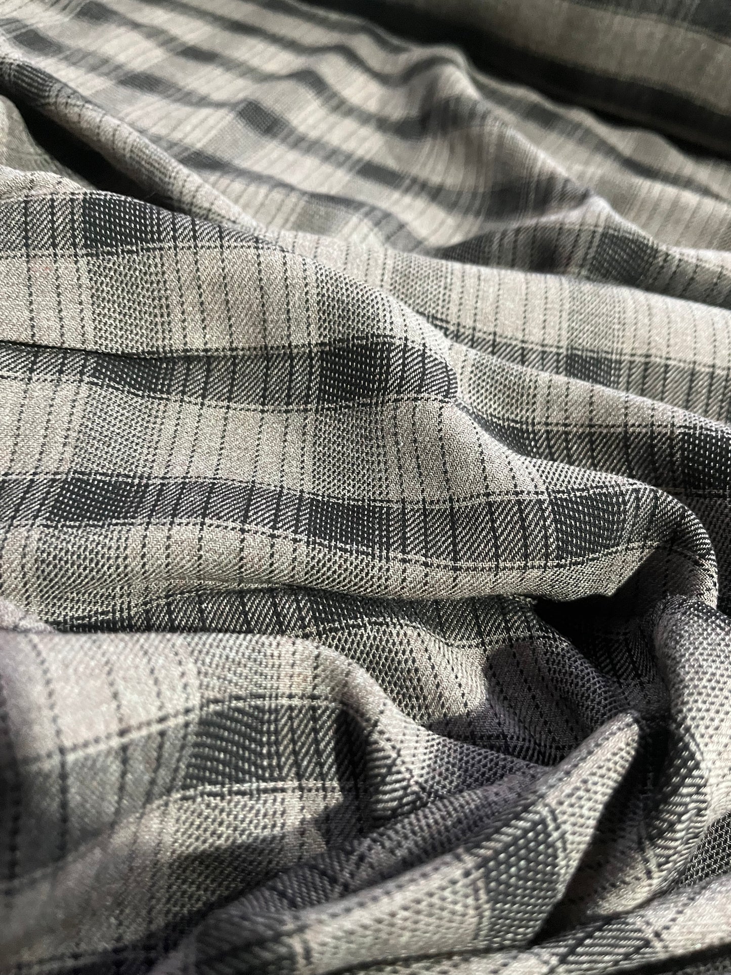 LC BASILE 034 viscose/wool check
