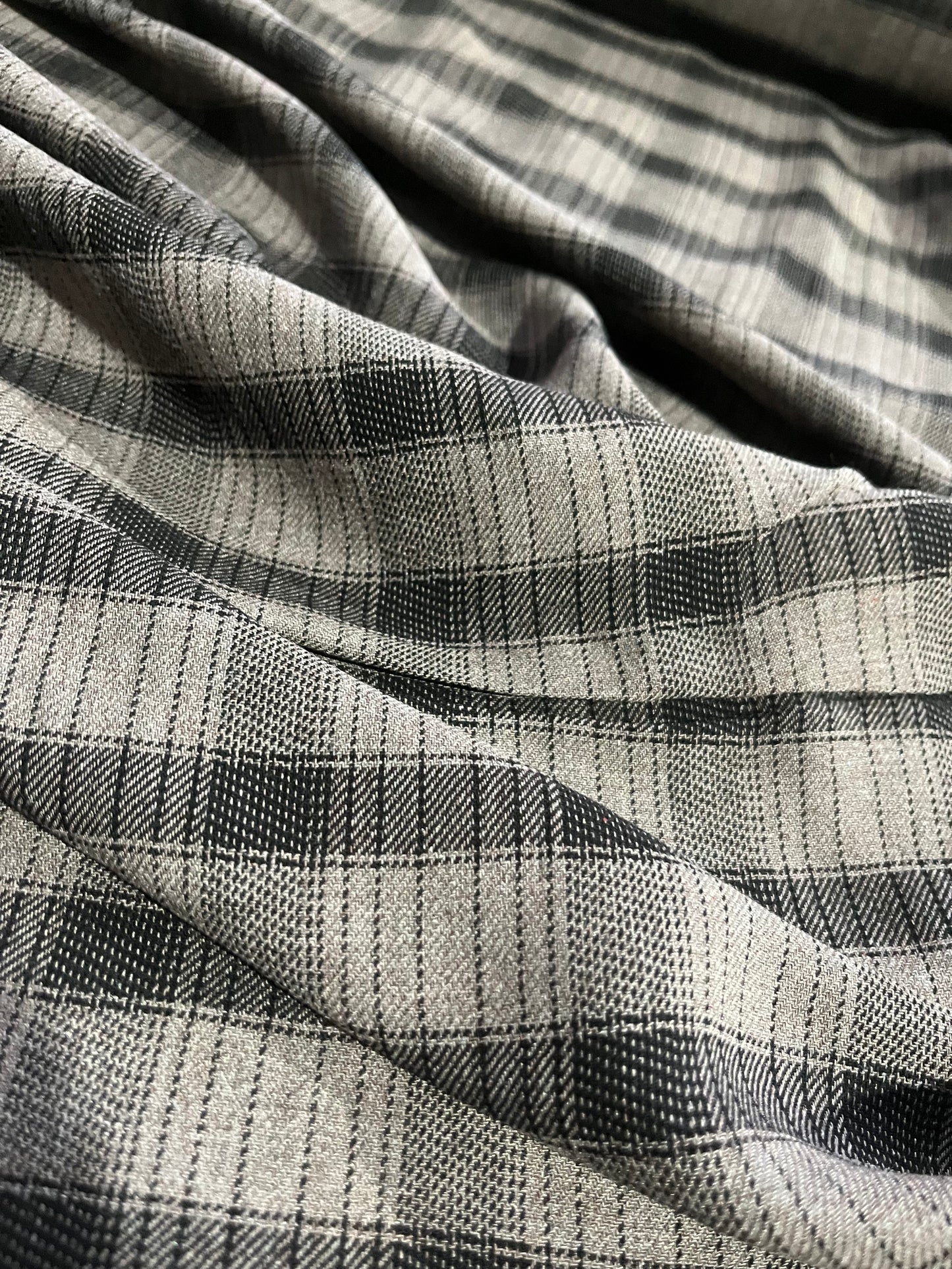 LC BASILE 034 viscose/wool check