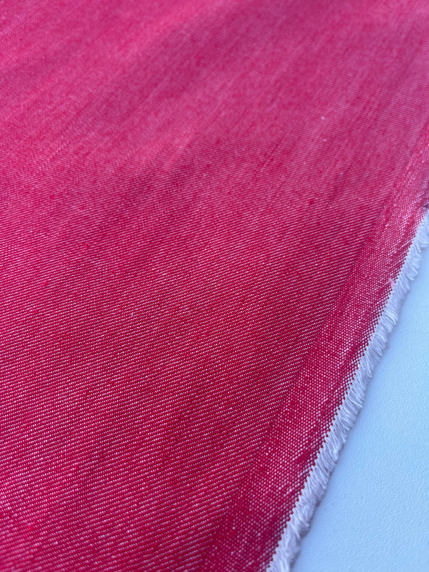 DENIM COLLECTION 002 midweight stretch denim red