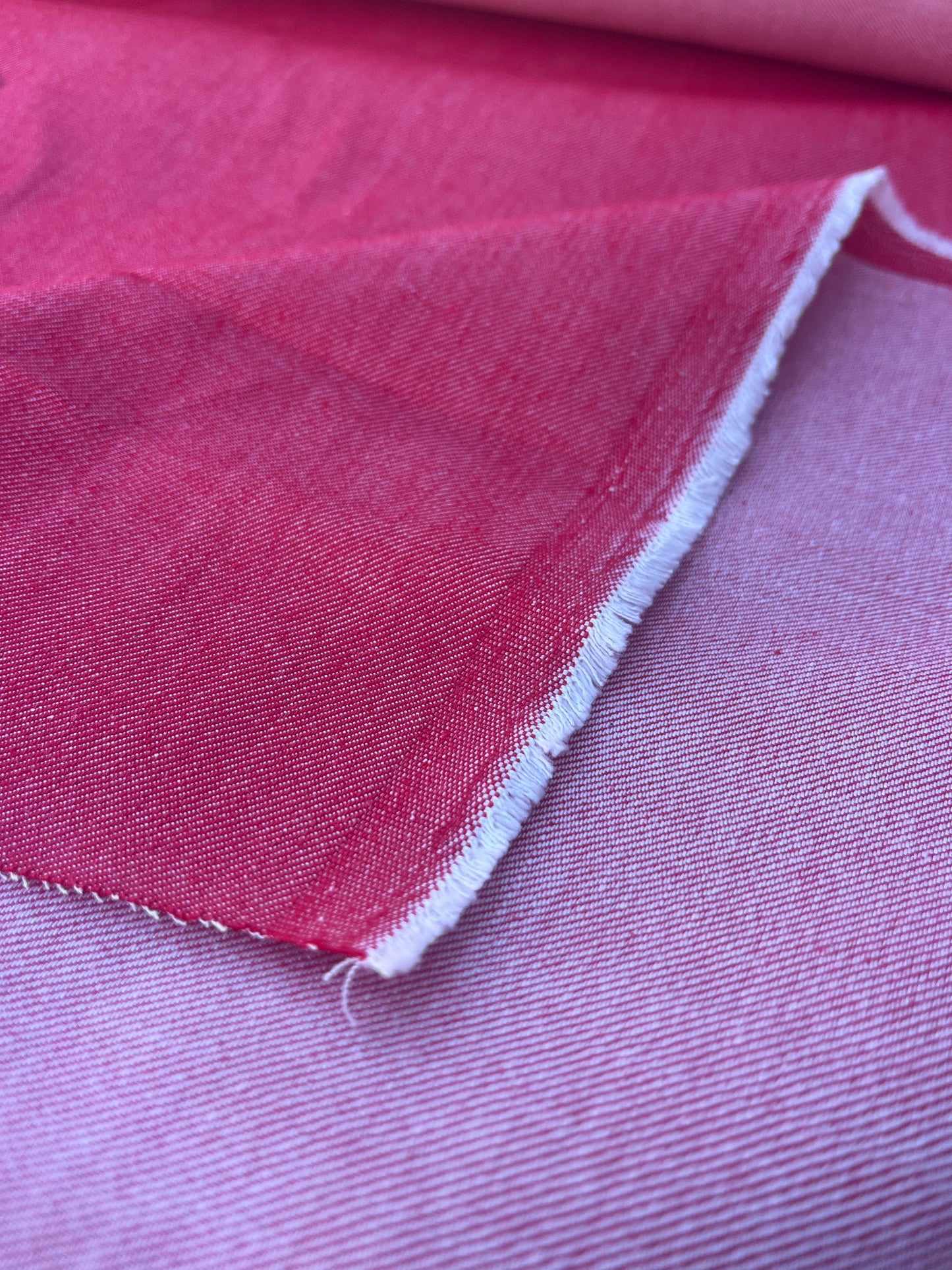 DENIM COLLECTION 002 midweight stretch denim red