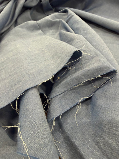 DENIM DISTRICT 030 colourwoven chambrai cotton