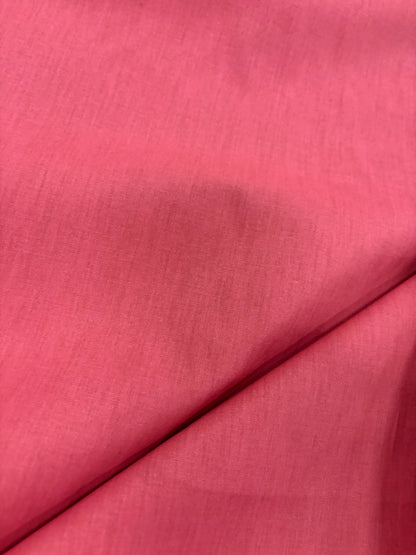 DENIM DISTRICT 031 red stonewashed poplin