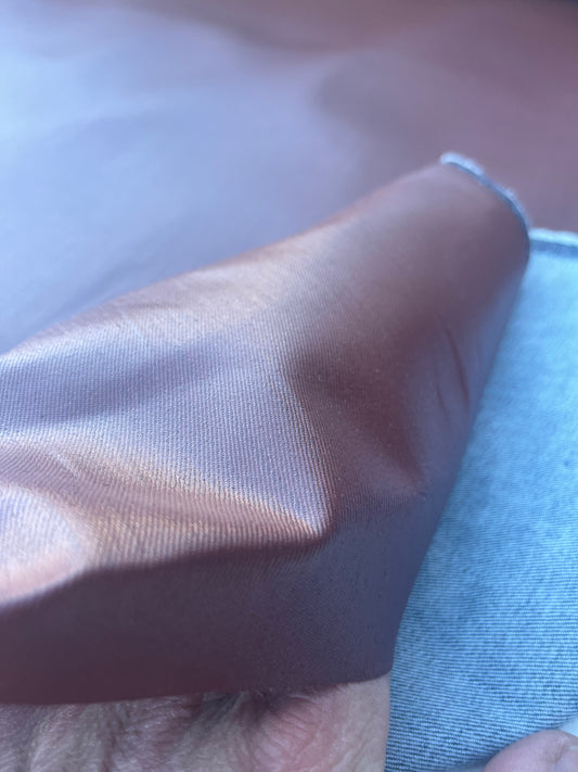 DENIM COLLECTION 006 denim with coloured coating brown