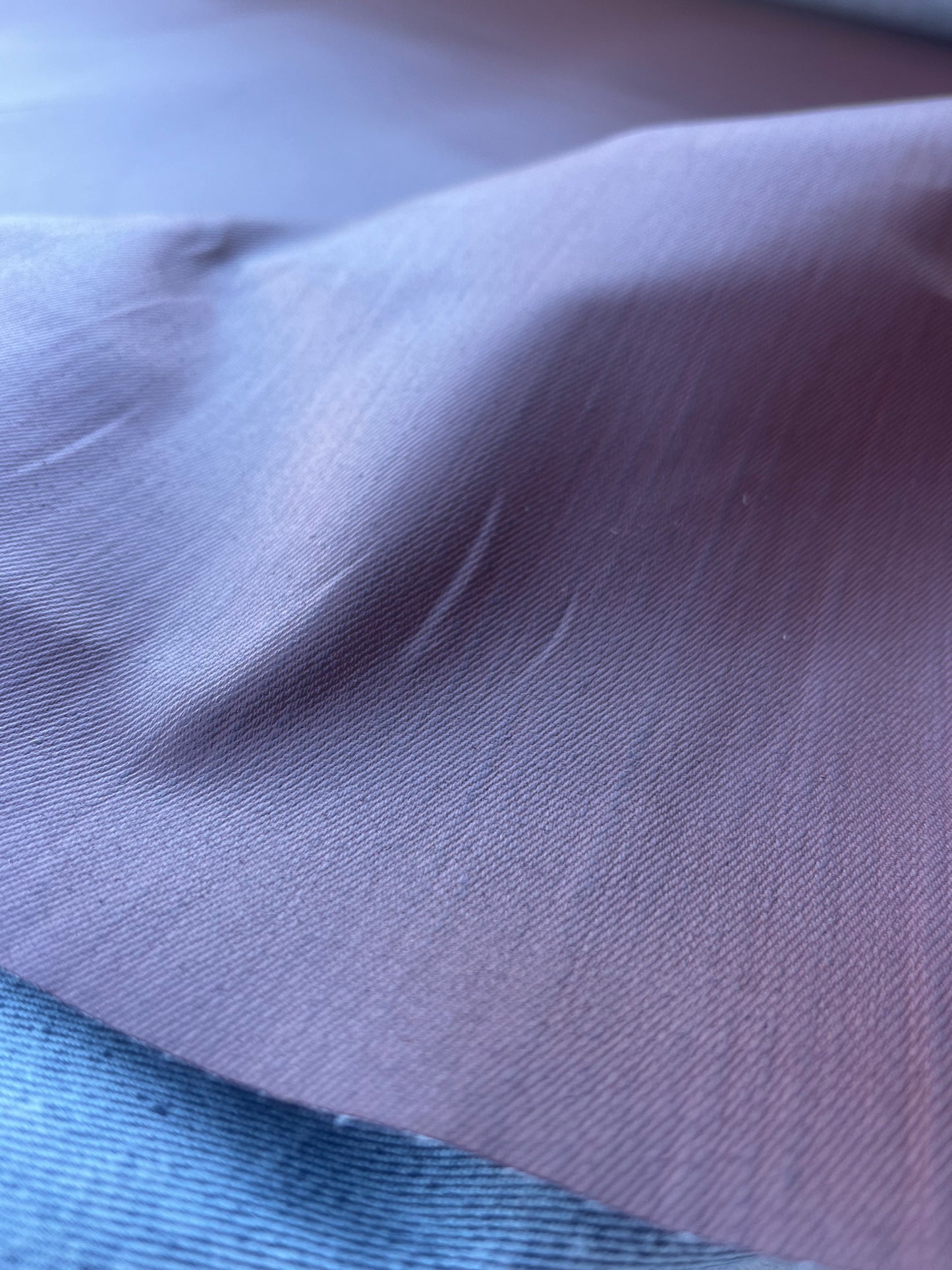 DENIM COLLECTION 006 denim with coloured coating brown