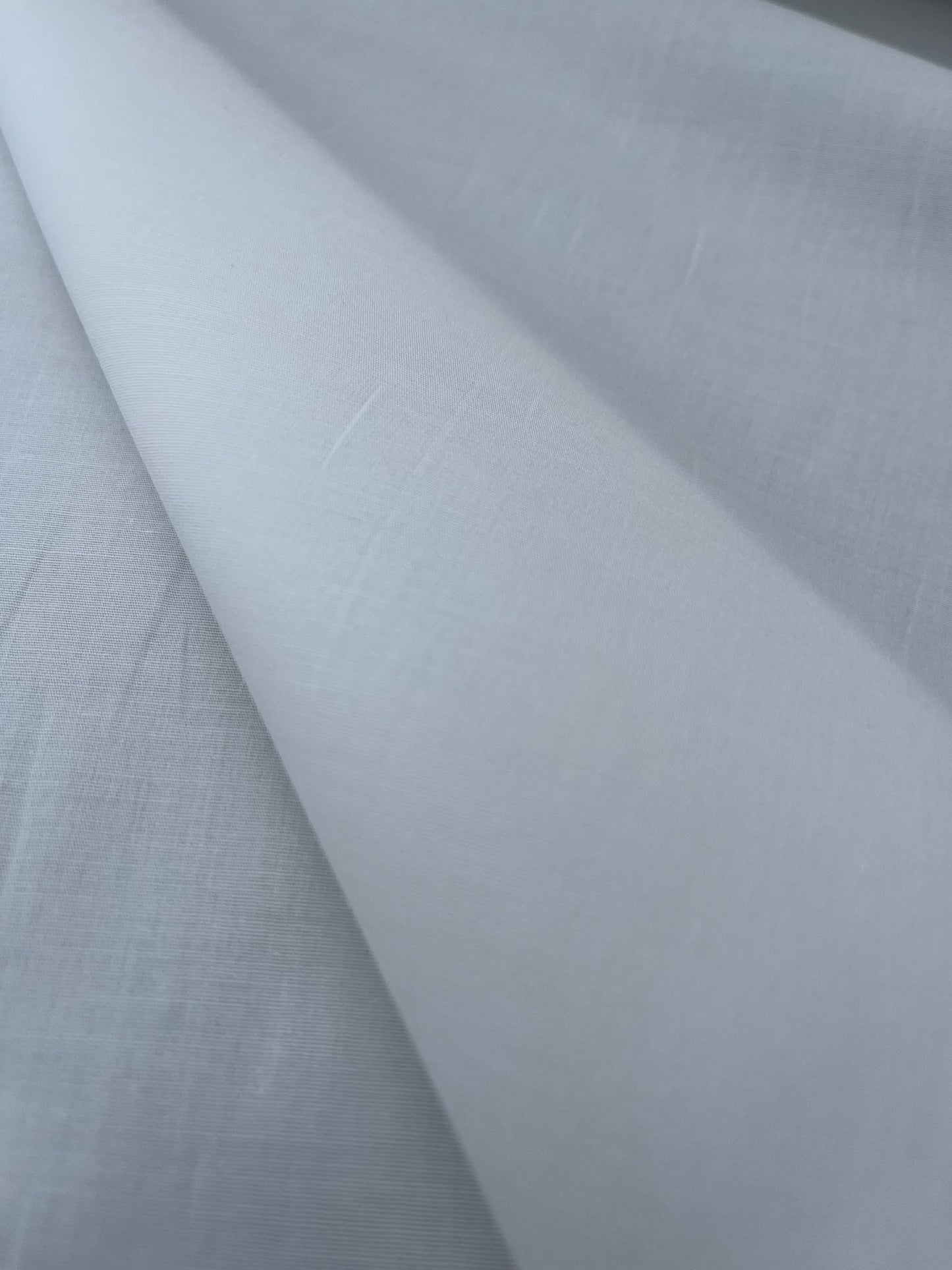 LUNA 003 Poplin stretch prestige off white