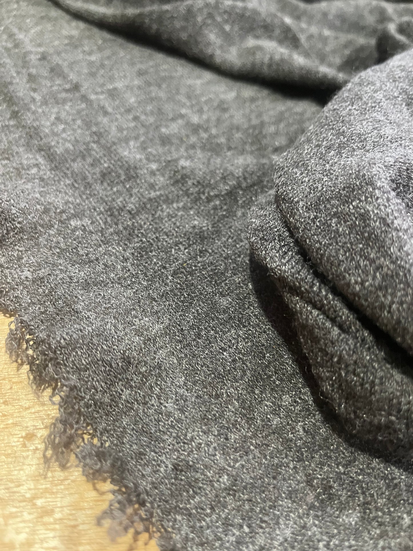 TRICOT "Angora look"  anthracite