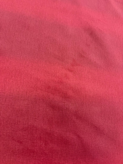 DENIM DISTRICT 033 red stonewashed heavy twill