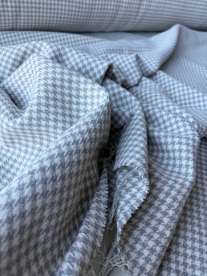 PC MOE 015 grey/ecru dogtooth cotton