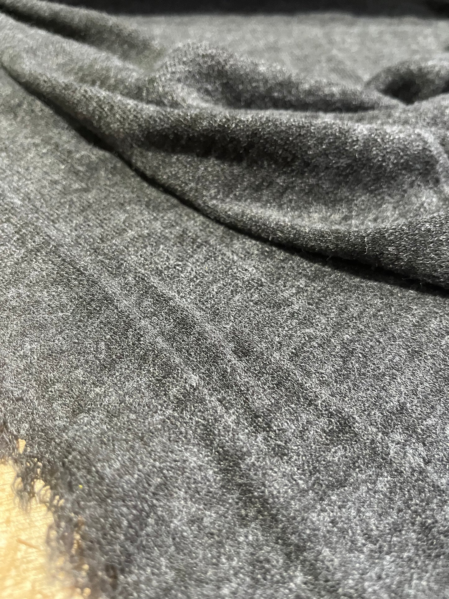 TRICOT "Angora look"  anthracite