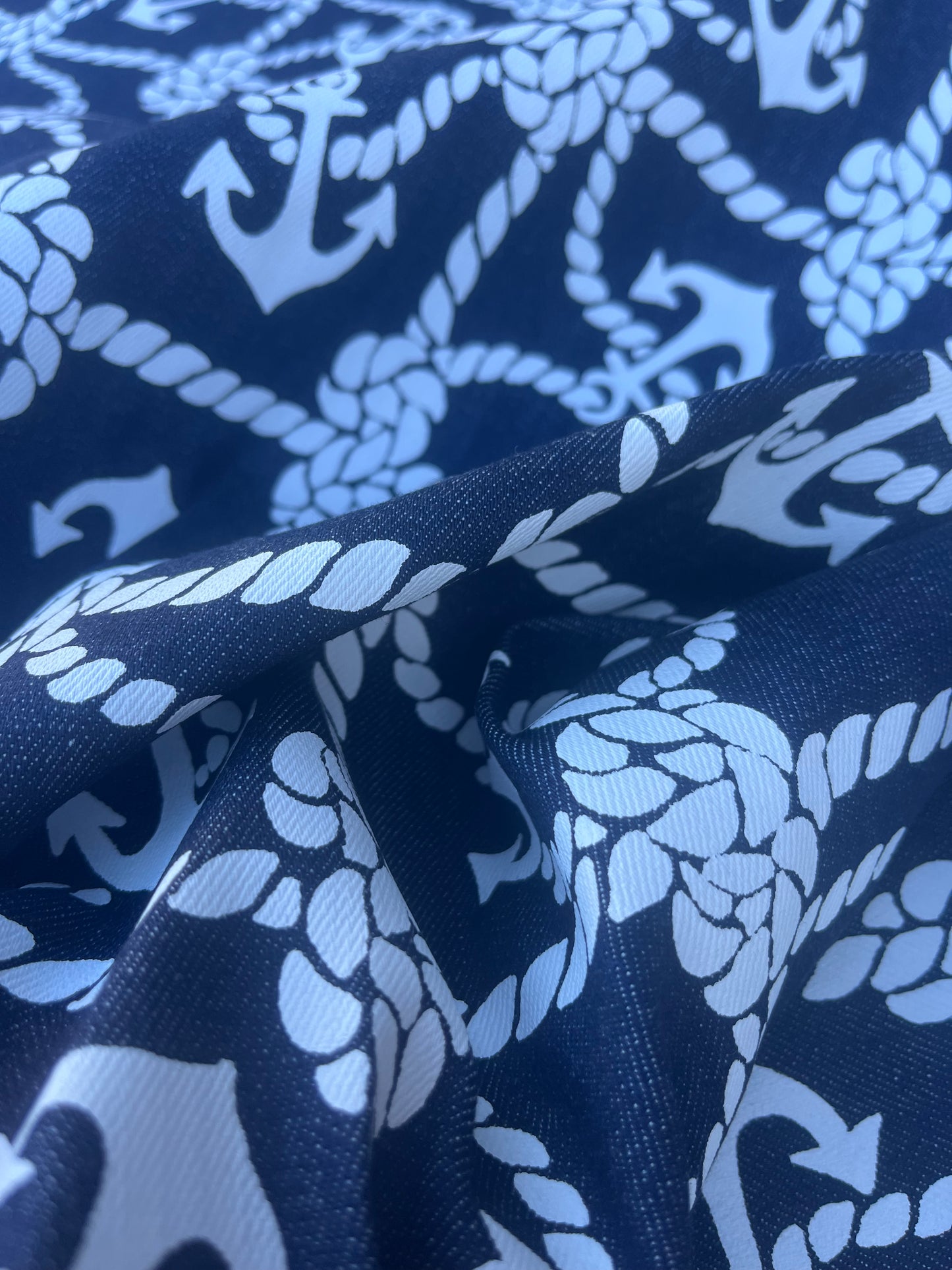 DENIM COLLECTION 008 heavy denim with print