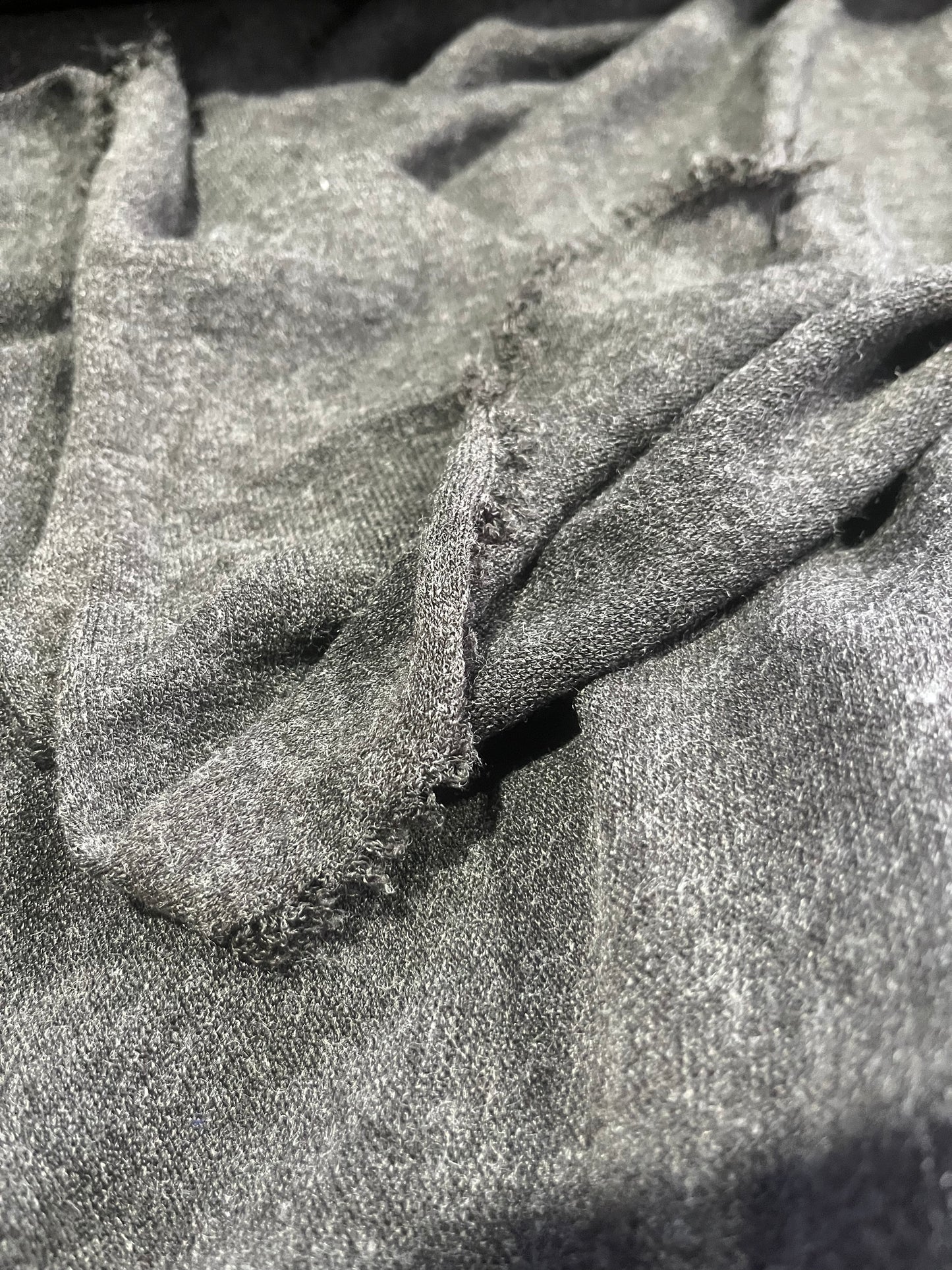 TRICOT "Angora look"  anthracite