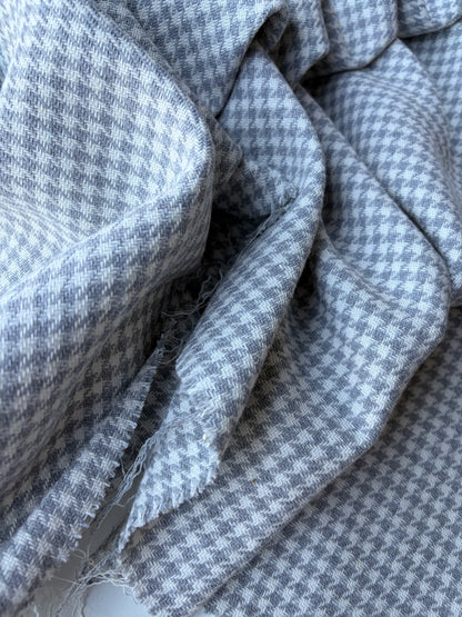 PC MOE 015 grey/ecru dogtooth cotton