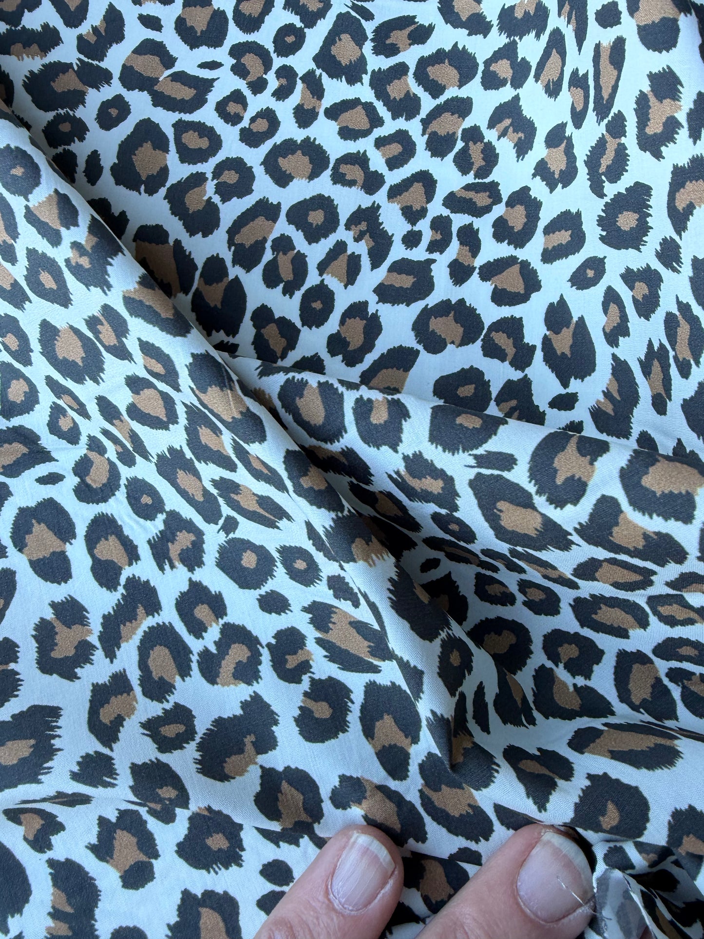 COMO 026 cotton papertouch small leopard