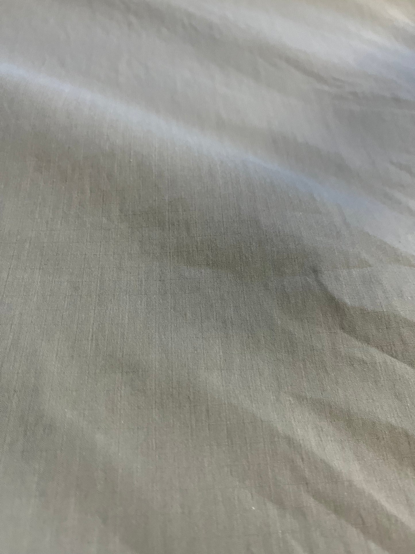 BASILE 045 coated cotton ribstop papertouch grey/green