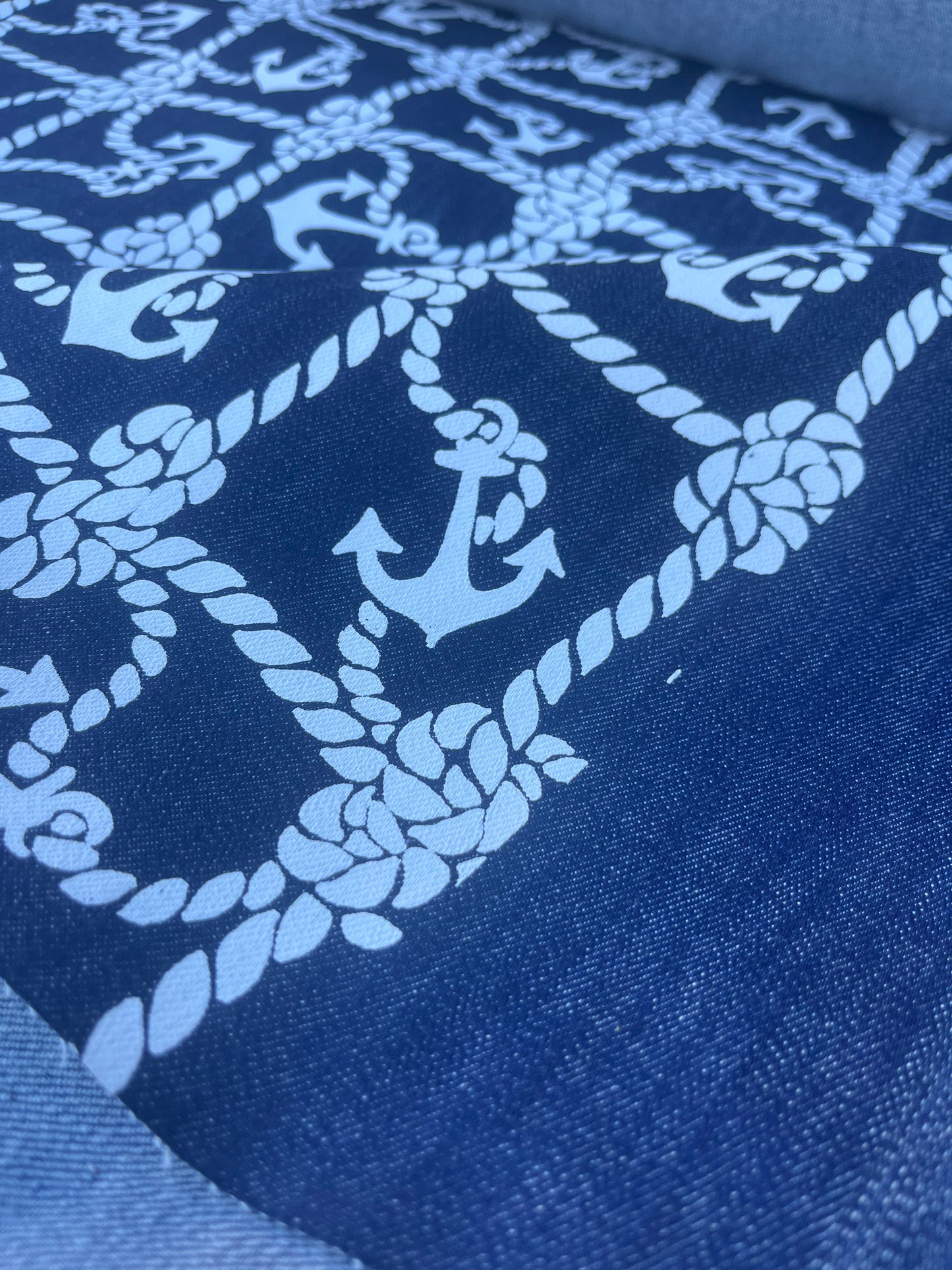 DENIM COLLECTION 008 heavy denim with print