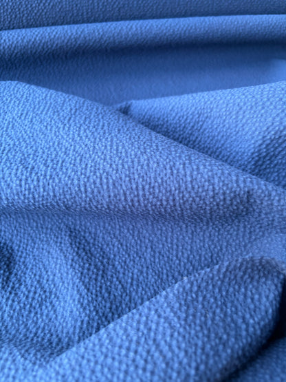 PC MOE 017 navy seersucker cotton suiting fabric
