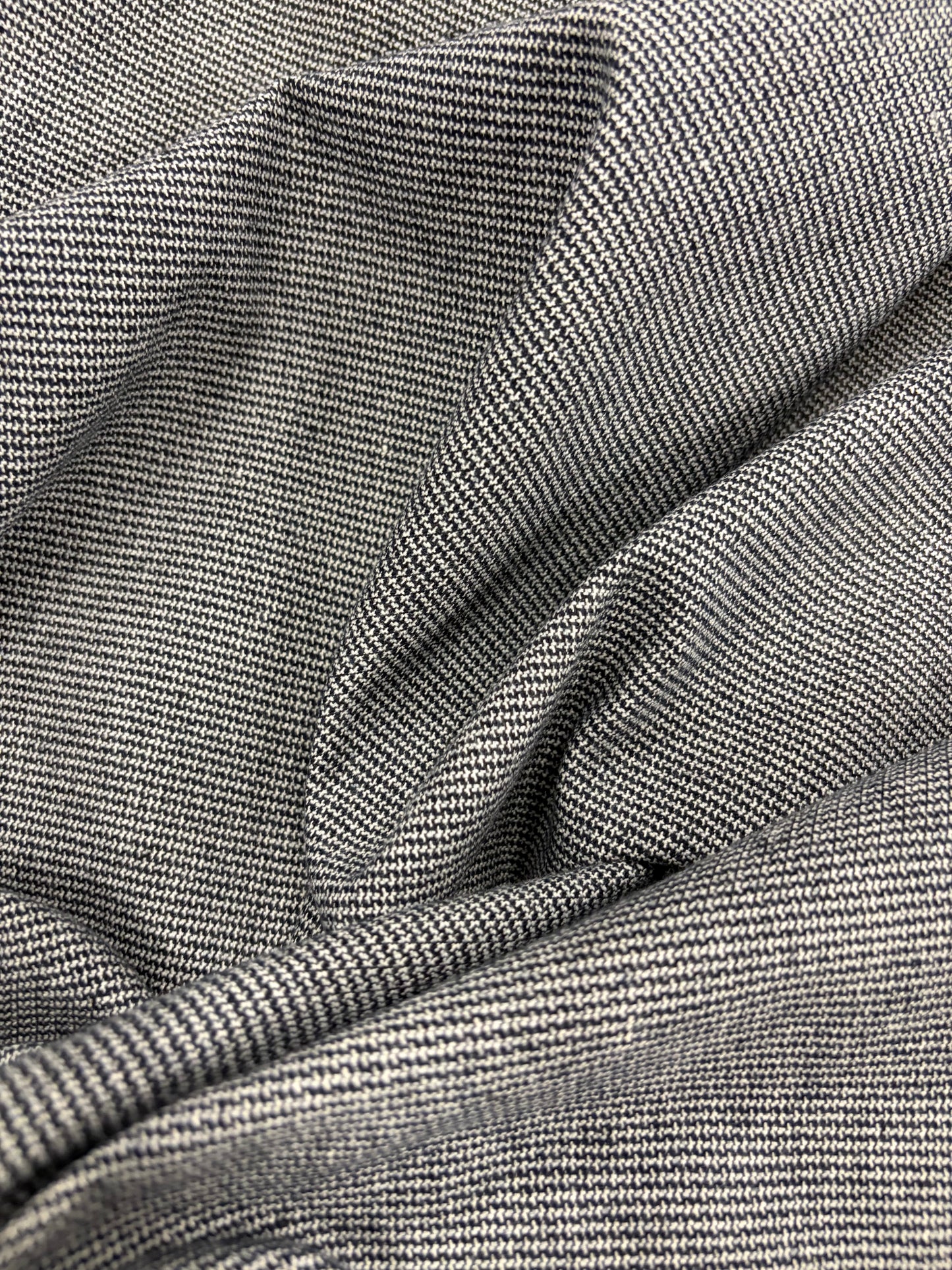 DENIM DISTRICT 039 navy/white fantasy midweight cotton stretch