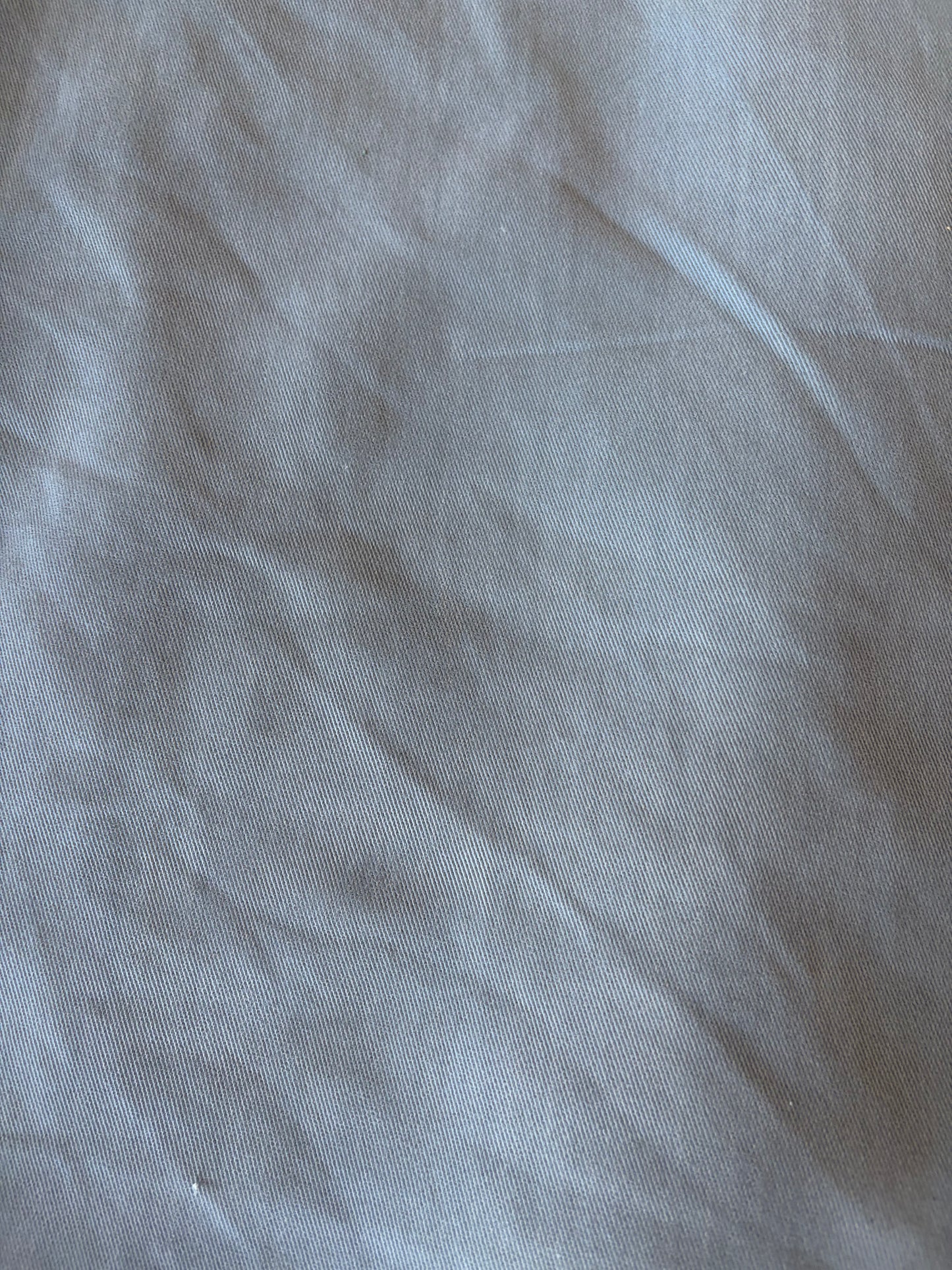 JOS 005 very heavy sandwashed cotton twill elephant grey