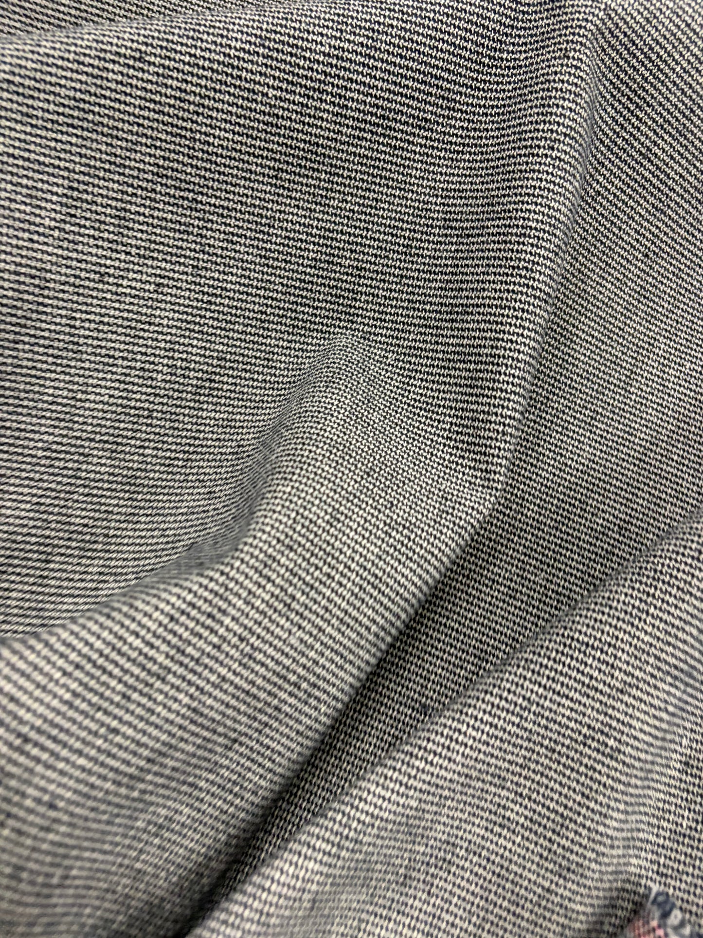 DENIM DISTRICT 039 navy/white fantasy midweight cotton stretch