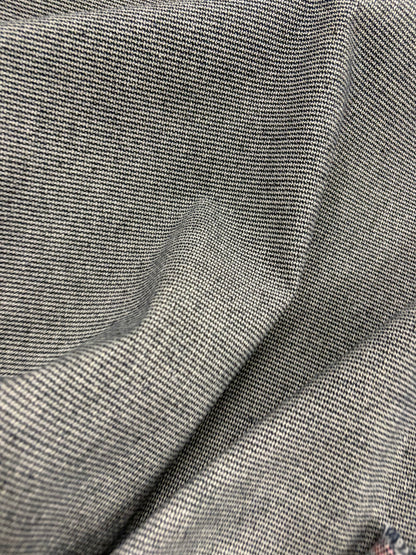 DENIM DISTRICT 039 navy/white fantasy midweight cotton stretch