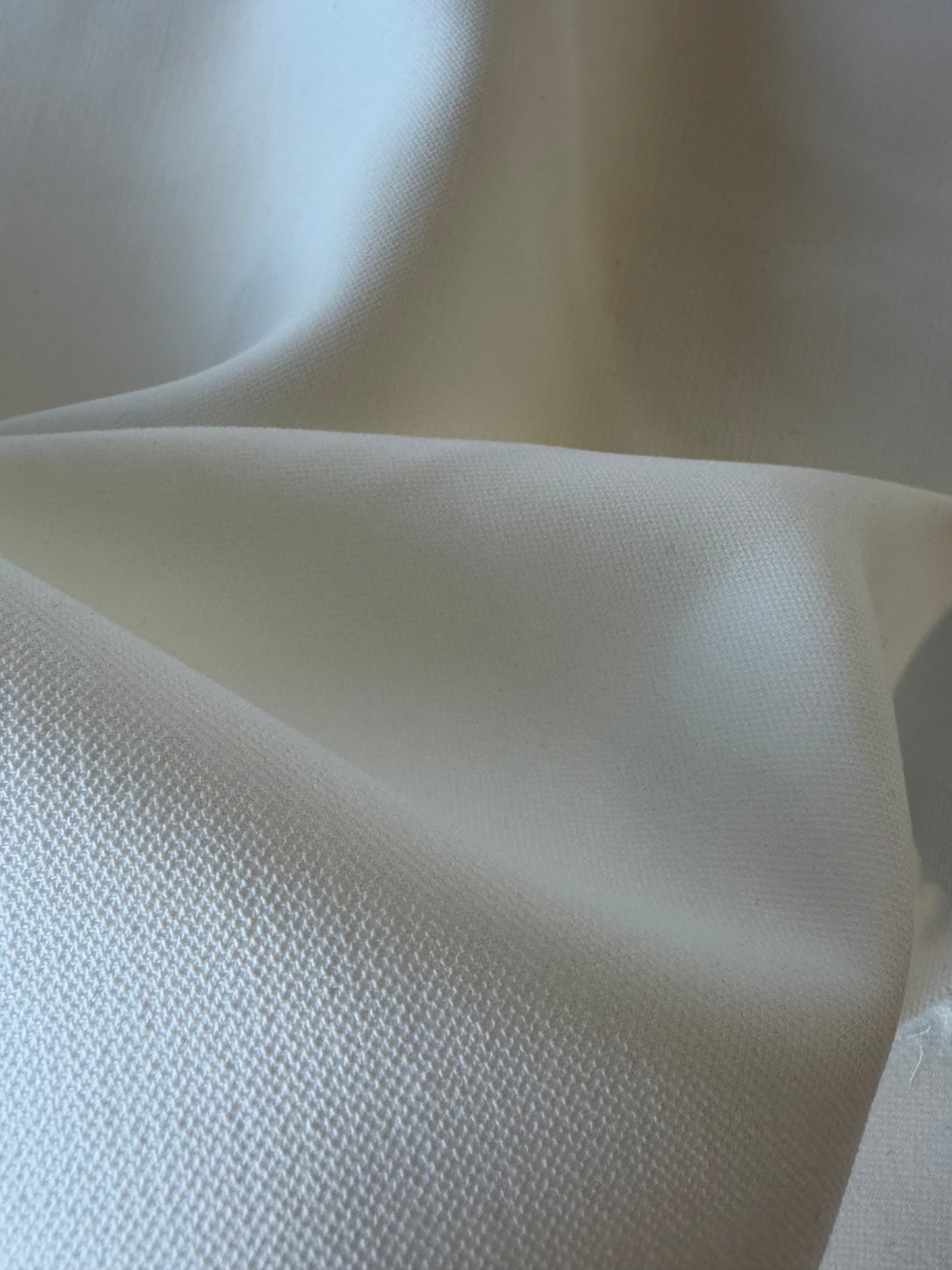 PC JOS 007 heavy cotton double crêpe white