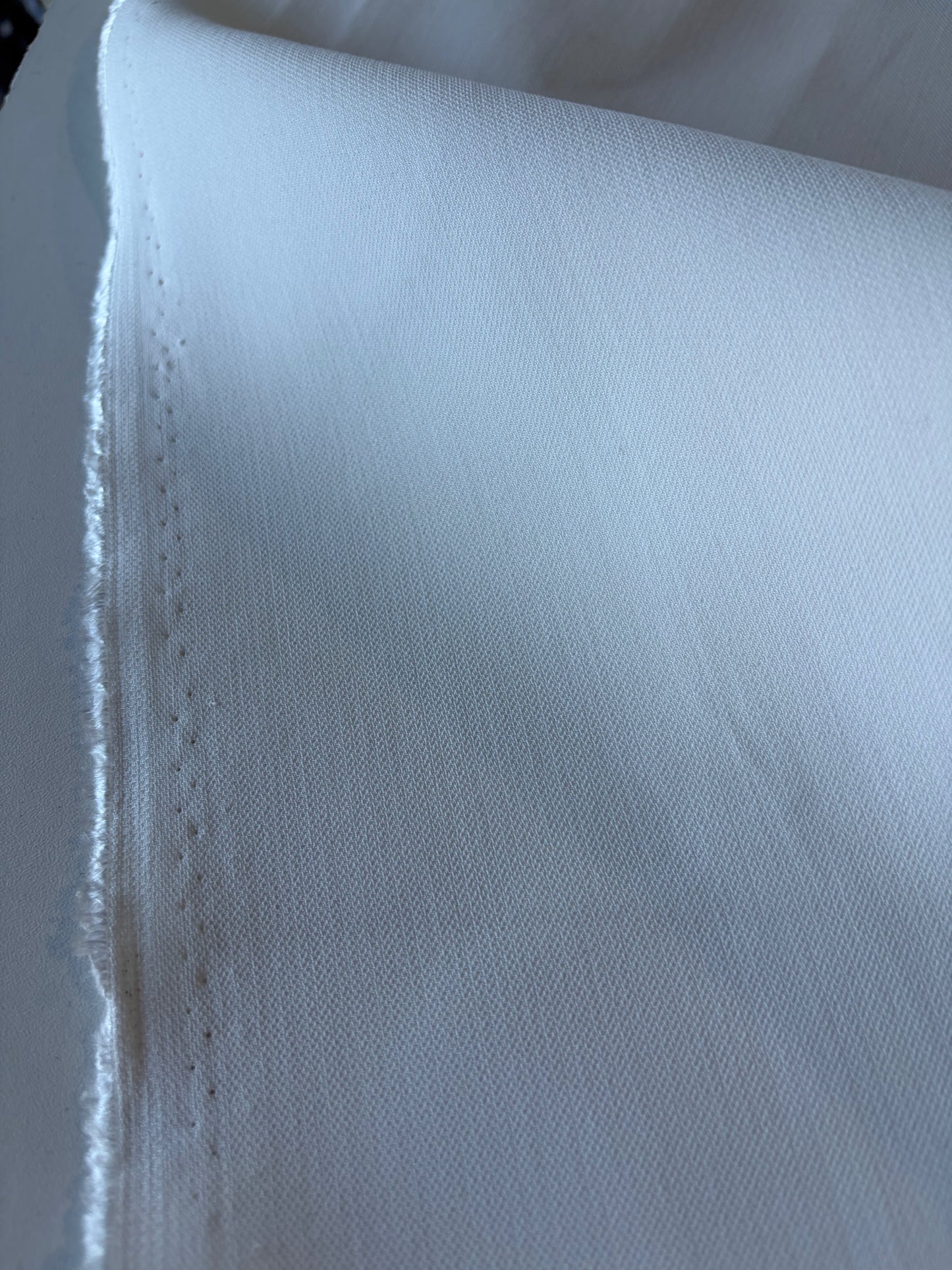 PC JOS 007 heavy cotton double crêpe white