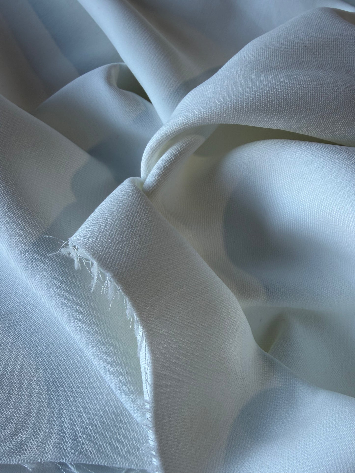 PC JOS 007 heavy cotton double crêpe white