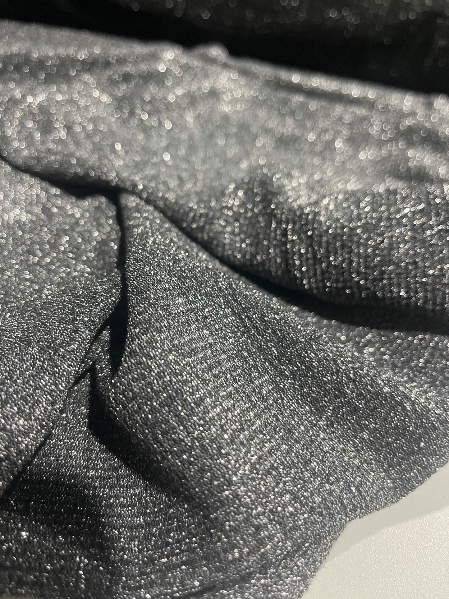 BRIAN 001 viscose lurex jersey silver