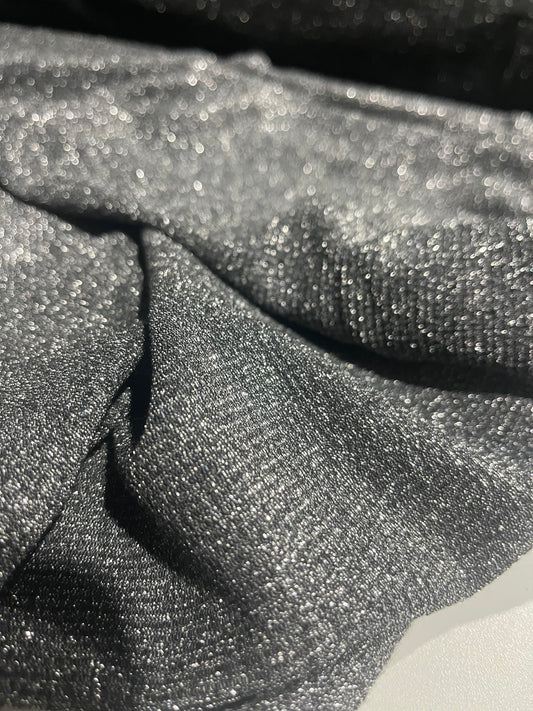 BRIAN 001 viscose lurex jersey silver