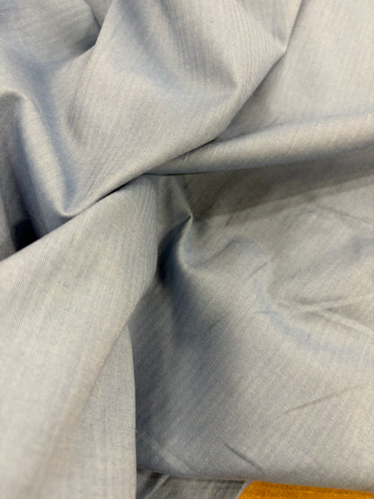 DENIM DISTRICT 043 colourwoven stretch shirting fabric