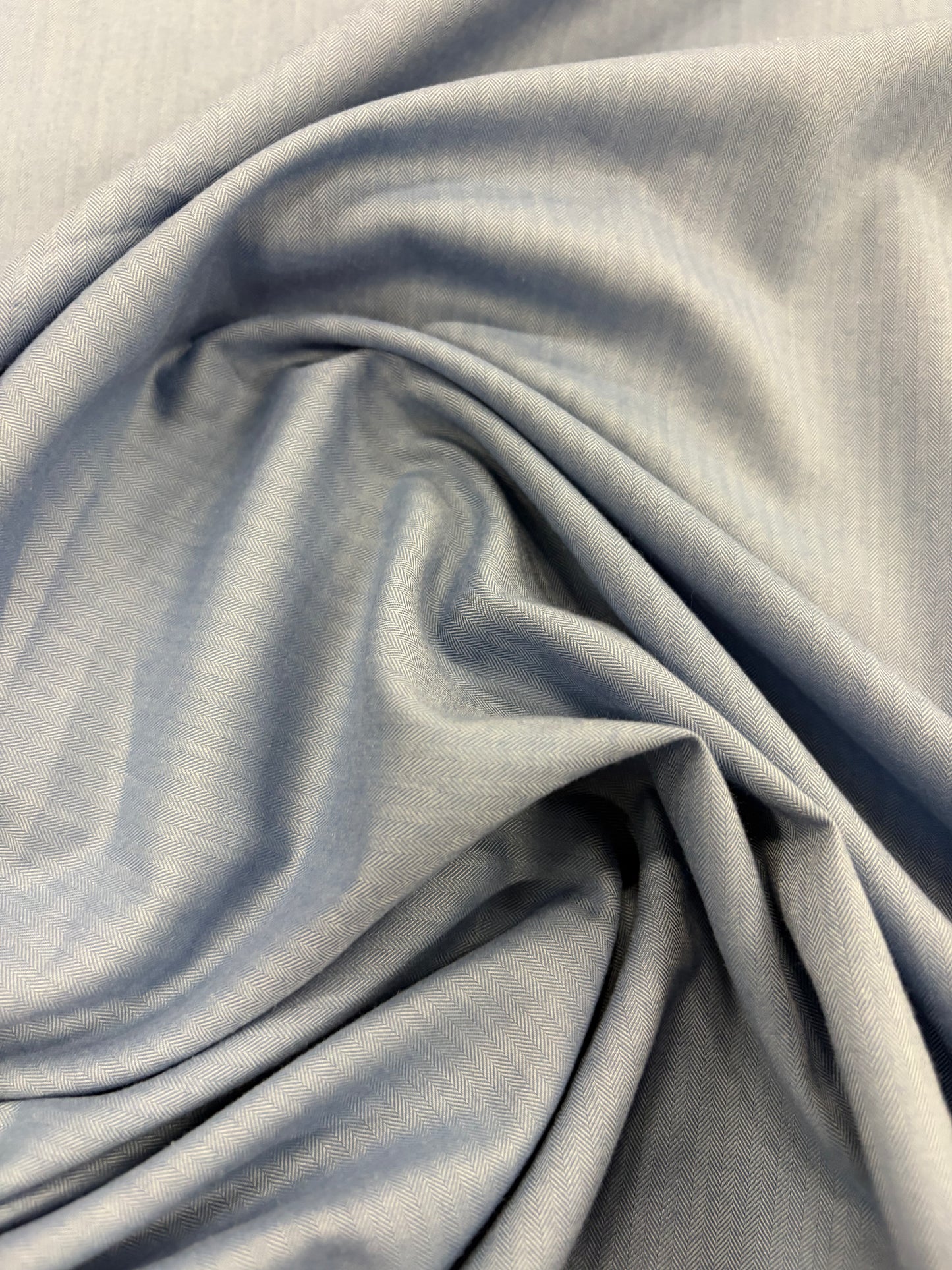 DENIM DISTRICT 043 colourwoven stretch shirting fabric