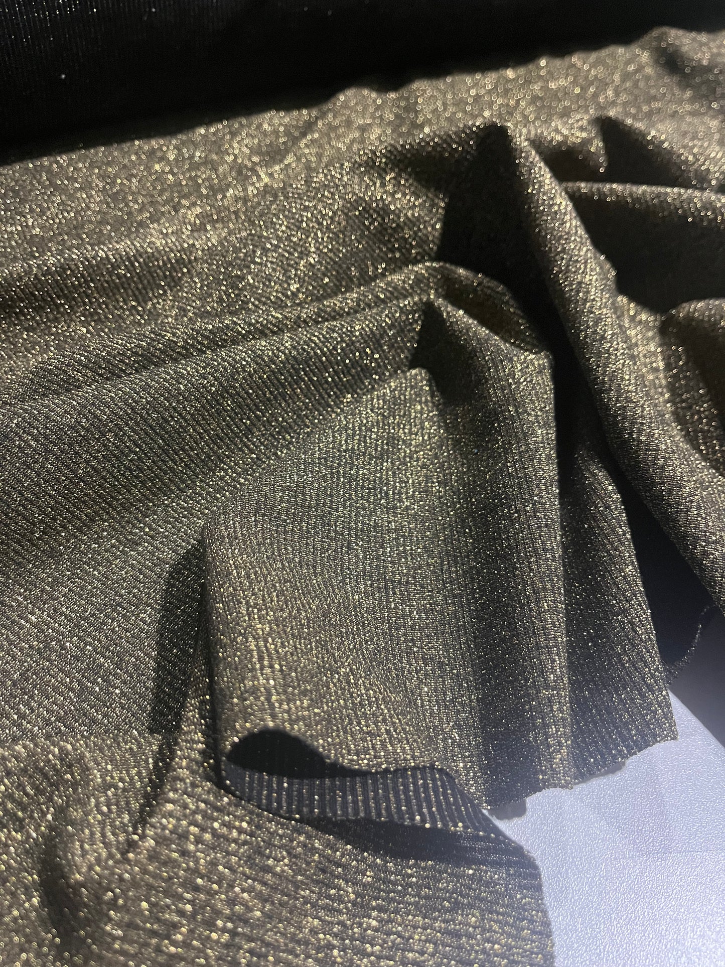 BRIAN 002 viscose lurex jersey gold